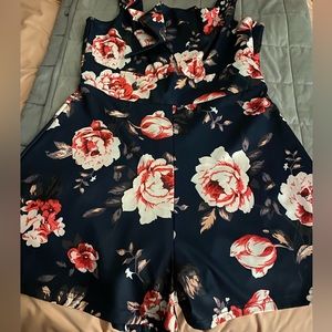 Floral romper